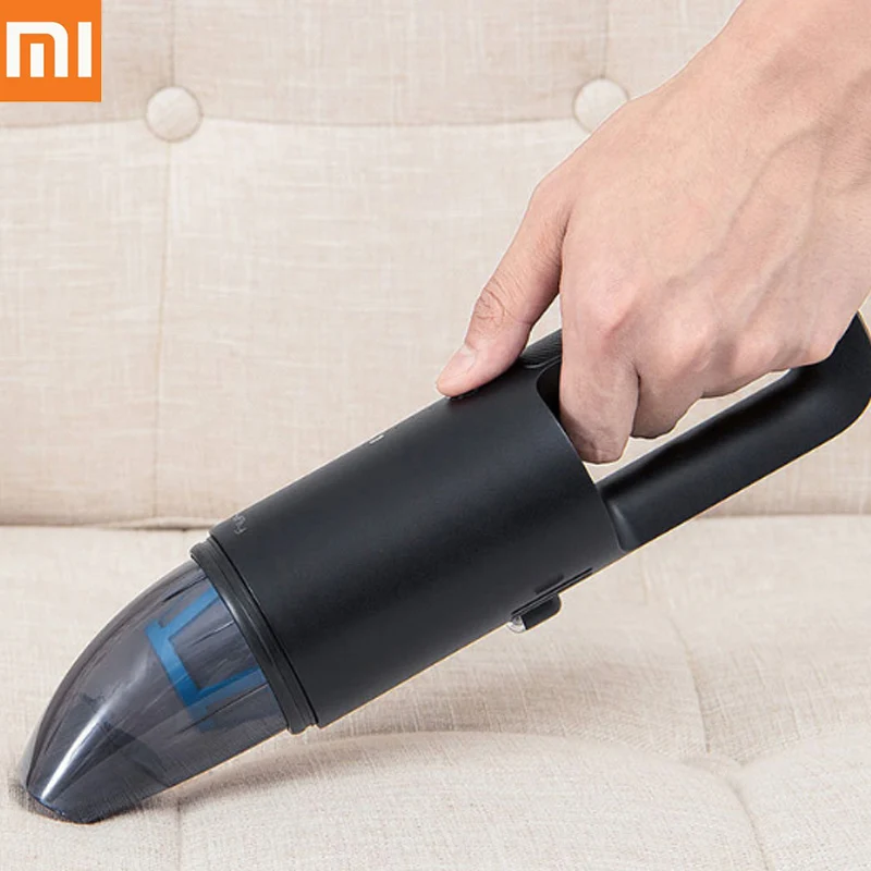 

Original Xiaomi Cleanfly FVQ Portable Car Wireless Handheld Vacuum Cleaner Dust Catcher Collector Strong Suction Fast Charge H20