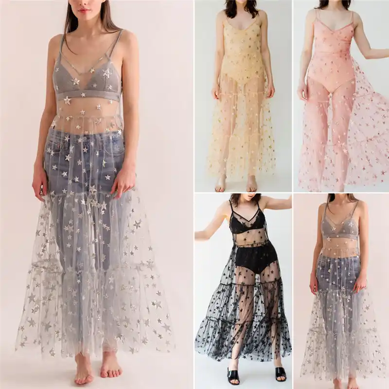 sequin bathing suit cover up
