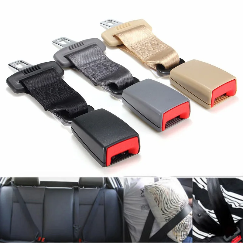 

Universal 23cm Car Seatbelt Seat Safety Belt Extender Extension Buckle Fits Most Vehicles Car Interior Accessories Auto Parts