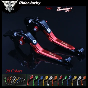 

Riderjacky Red+Black For Yamaha YZF1000R Thunderace ALL YEARS Adjustable Folding Extendable Motorcycle Brake Clutch Levers