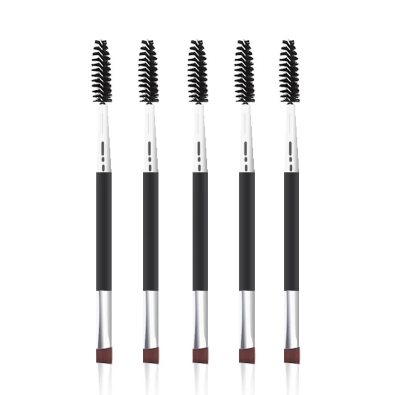 

LAMUSELAND Makeup Brush Double-head Tip Bevel Eyebrow Brush Eye Shadow Brush Make up Tools #1403