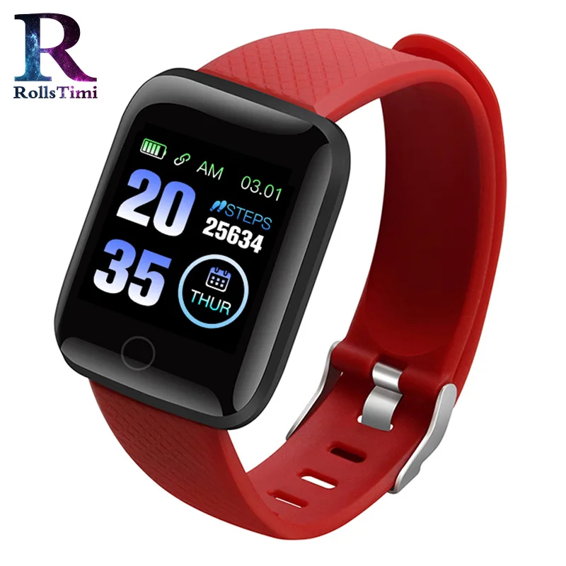 

Smart Watch 116PLUS 2.5D Screen Blood Message Reminder oxygen Blood pressure IP67 Waterproof Activity Tracker Smart Watch