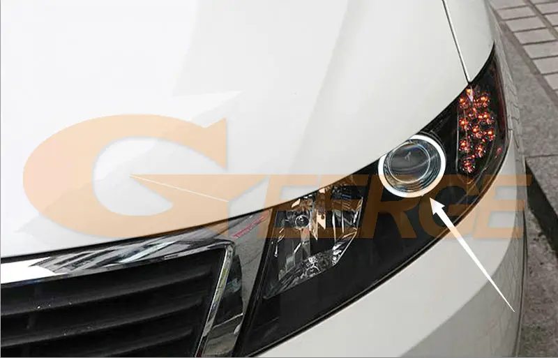 Для Kia Optima Magentis 2009 2010 smd led Ангельские глазки комплект дневной свет отлично Ультра яркое освещение DRL