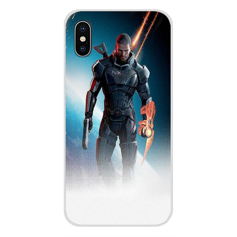 Для Xiaomi Redmi 4A S2 Note 3 3S 4 4X 5 Plus 6 7 6A Pro Pocophone F1 аксессуары чехлы для телефонов N7 Mass Effect