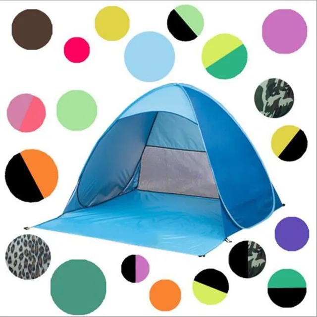 Best Quality Multi Colors Fast Automatic Opening Beach tent SunShelter light weight POP UP open UV Protective tent Picnic Hiking fishing tent Best Quality Multi Colors Fast Automatic Opening Beach tent SunShelter light weight POP UP open UV Protective tent Picnic Hiking fishing tent