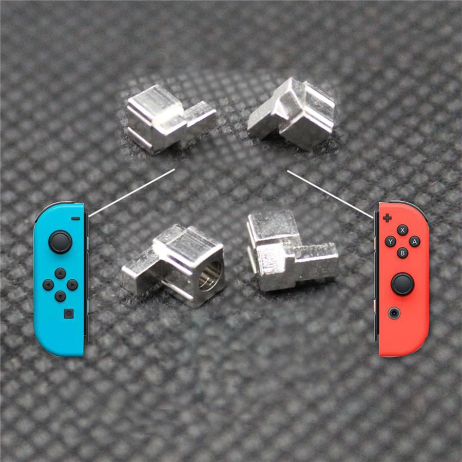2 Sets Alloy Buckle Lock For NS Nintendo Switch Joy Con Controller