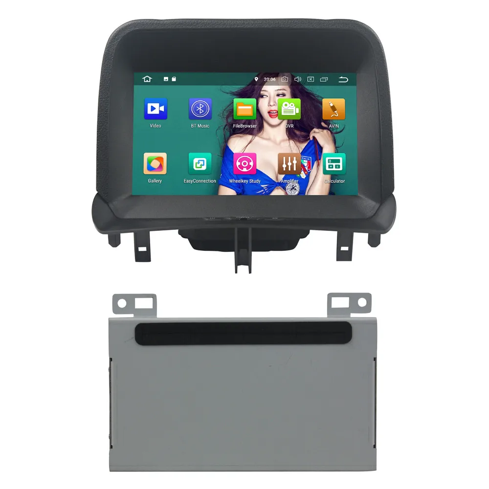 Clearance KLYDE 8" 4G Android 8.0 Octa Core 4GB RAM 32GB ROM Car DVD Player Radio GPS Glonass For Ford Tourneo Courier 2014 2015 2016 2017 1