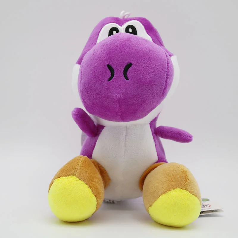 Super Mario Bros Yoshi Plush Toys Cute Yoshi Dragon  Soft Stuffed Dolls Brinquedos 16cm 10pcslot  (7)