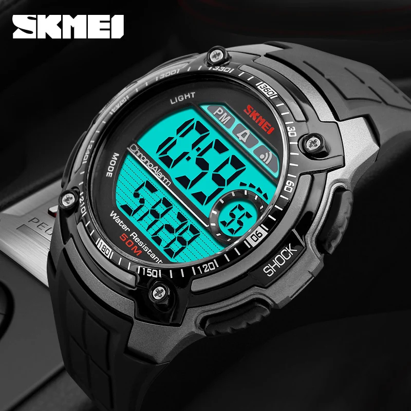 2017 reloj Men Led Digital Watches Skmei Multifunction Chronograph