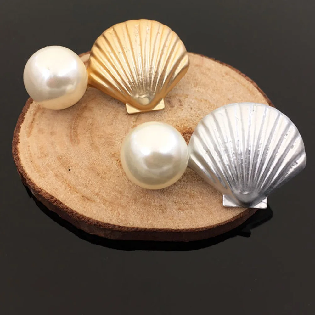 

New Starfish Shell Pearl Shank Buttons/Buckle Embellishment button DIY Hair accessories1 piece