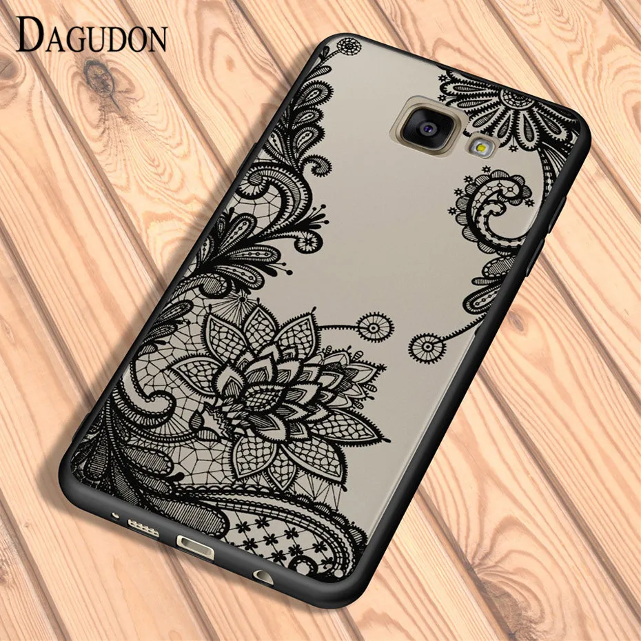 

DAGUDON Lace Case for Samsung Galaxy A3 2016 A310 Hard Case For Samsung A3 2016 Back Cover Fashion Full edge Protection Case HOT