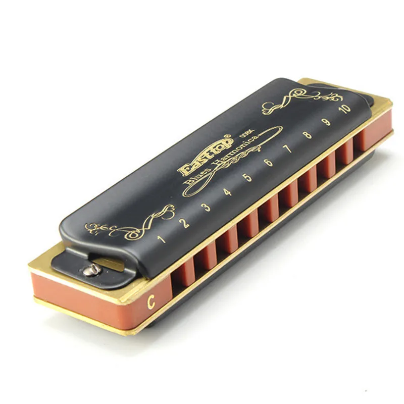 10 حفرة هارمونيكا سلم موسيقي الفم ogan armonicas melodica مع حالة تغطية ل آلات النفخ الموسيقية حبيب هدية