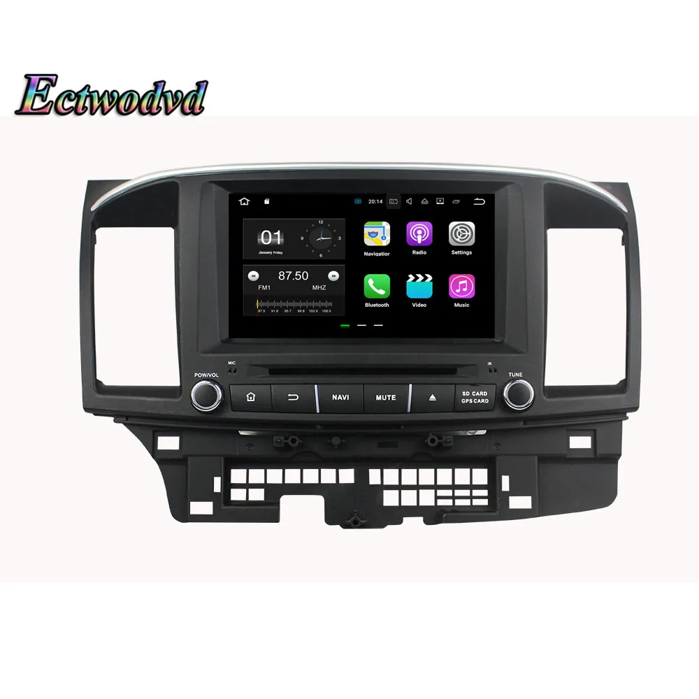 Perfect Ectwodvd Octa Core 4G RAM 64G ROM Android 9.0 Car Multimedia DVD Player GPS HeadUnit for MITSUBISHI LANCER 2006-2012 14