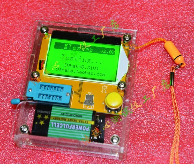 LCR-T4//T5 Transistor Testeur Diode Triode Capacitance ESR MOS inductance M328
