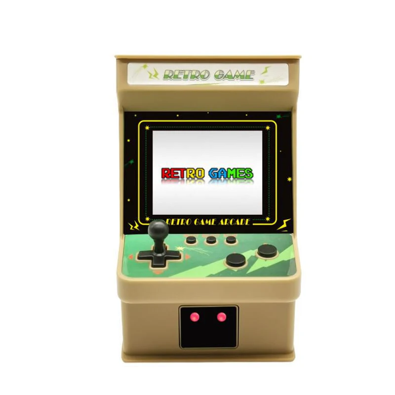

2.8 Inch Large Screen Retro Nostalgic Handheld Boy Video Player Pocket Game Console Players Built-in 256 Games Two Players Batt