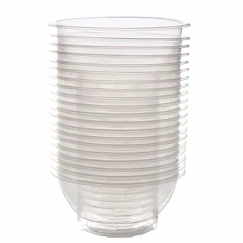 

7*5*12cm 20 Pcs Outdoor Picnic Party Camping Disposable Bowls Clear Plastic Disposable Rice Serving BowlKitchen Storage Tool