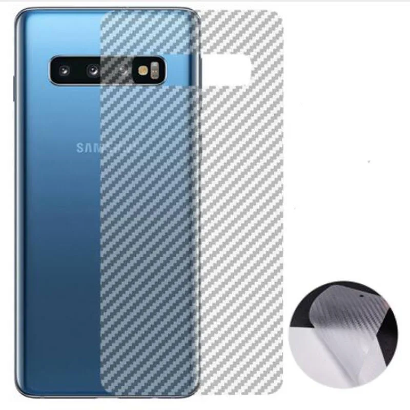 5 шт. защитная пленка из углеродного волокна для Samsung Galaxy S9 S10 S20 Plus S10E Note 9 10