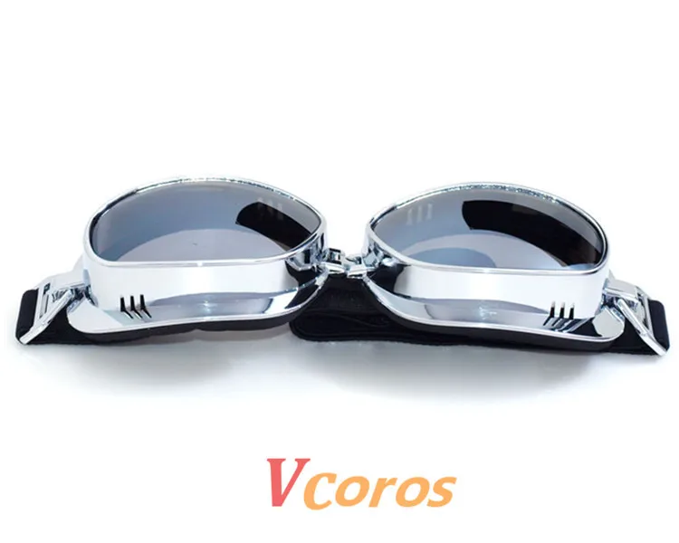 Новое поступление винтажные мотоциклетные очки стекло пилот защитные очки для мотоциклов Ретро струйные очки для шлема 5 цветов линзы
