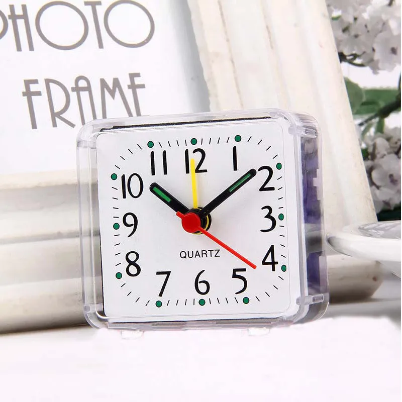 1 PCS outdoor desktop alarm clock mini portable table clock travel clocks decor giftin Alarm