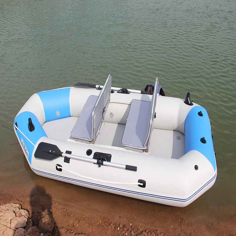 CE folding inflatable airmat floor with ranger fishing PVC