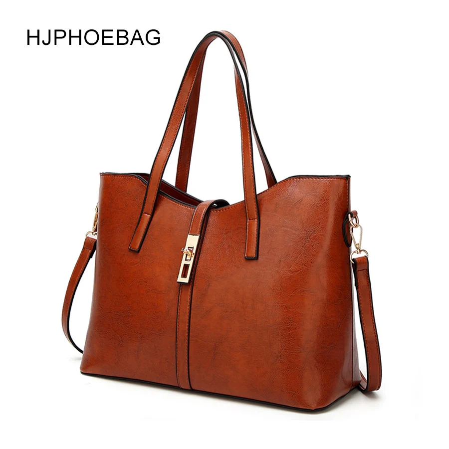 

HJPHOEBAG Women's handbags fashion brand large-capacity shoulder bag simple wild lady handbag crossbody bags for wome YC017