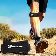 Открытый наколенник сухожильная скобка спортивный волейбол коленный шарнир Поддержка ремень кинезиологическая лента Joelheira Прямая c