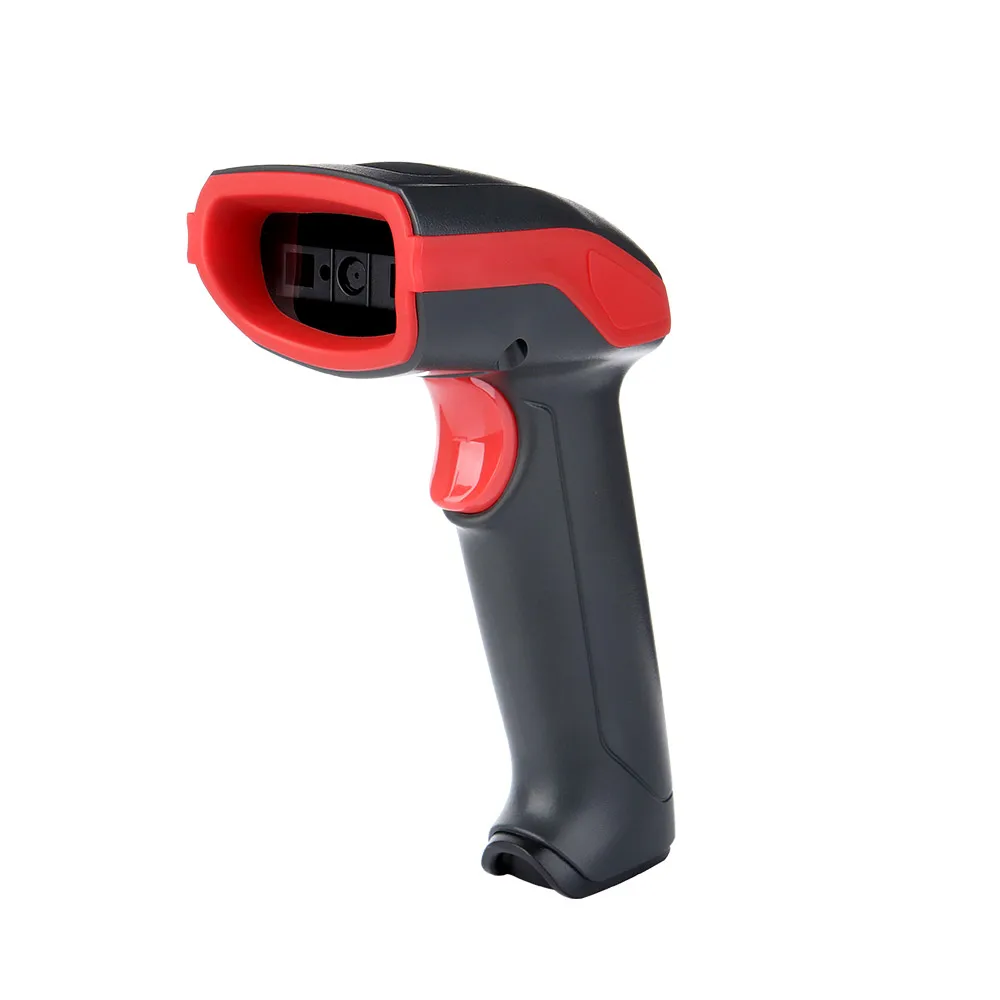 AK14 1D красный светильник проводной сканер штрих-кодов USB Ручной считыватель штрих-кодов высокое распознавание одномерный код экстрактор