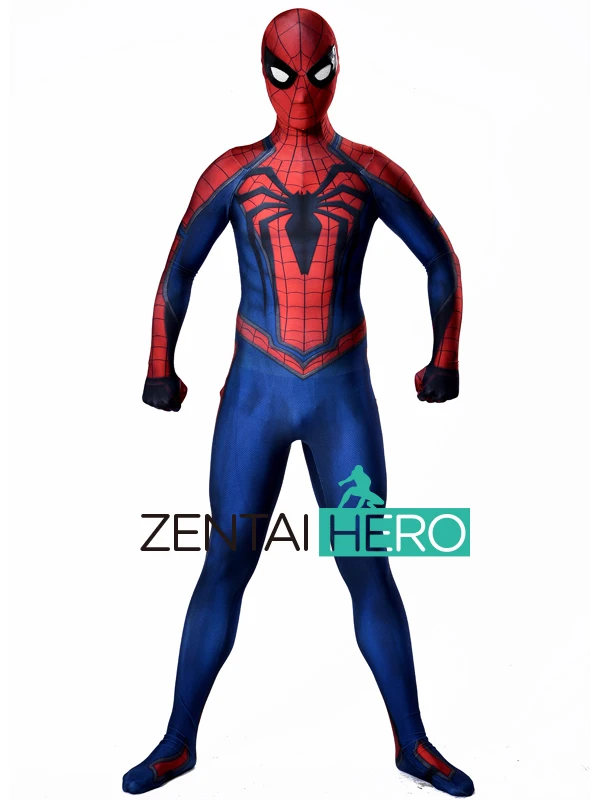 ZentaiHero 3D тени Spidey PS4 Insomniac игры костюм Человека паука спандекс лайкра Человек паук