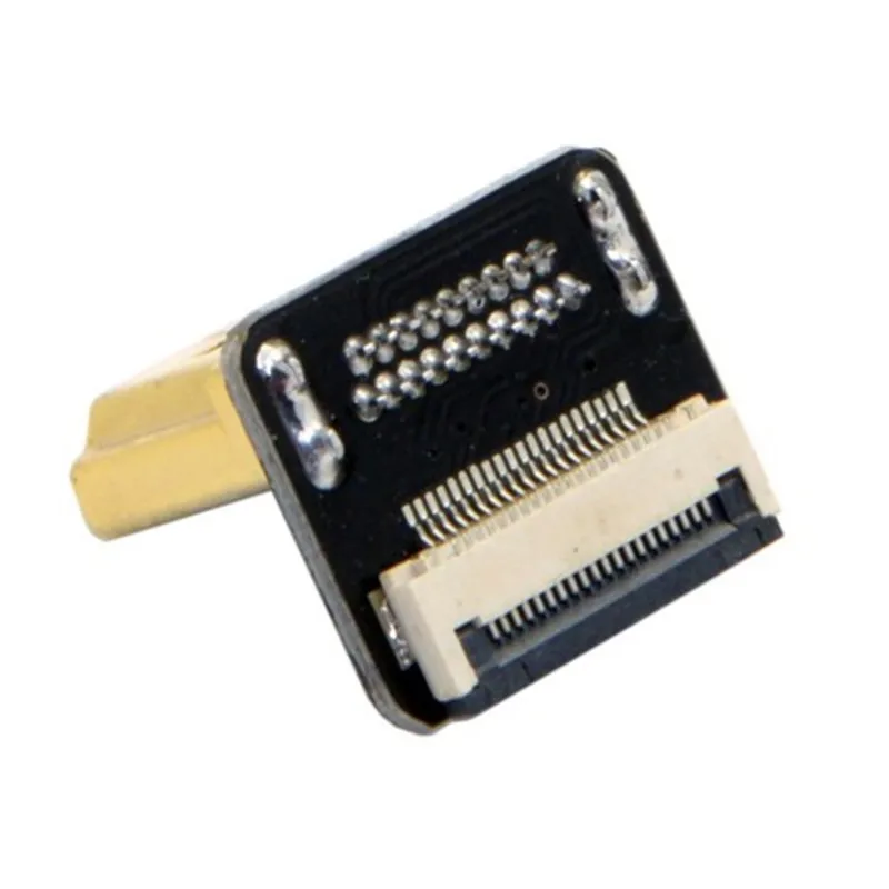 FPV 90 Degree Up Angled HDMI Type A Male Connector for FPV HDTV Multicopter Aerial Photography FPV 90 Degree Up Angled HDMI Type A Male Connector for FPV HDTV Multicopter Aerial Photography