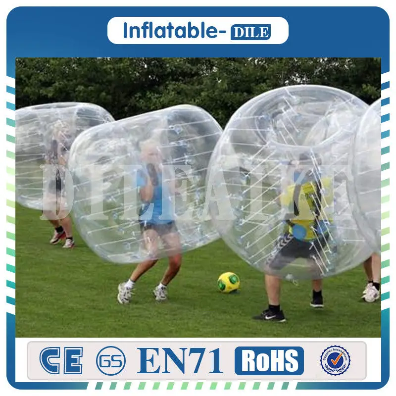 Inflatable Bubble Soccer 0 8mm PVC 1 5m Air Bumper Ball Body Zorb Ball Bubble font