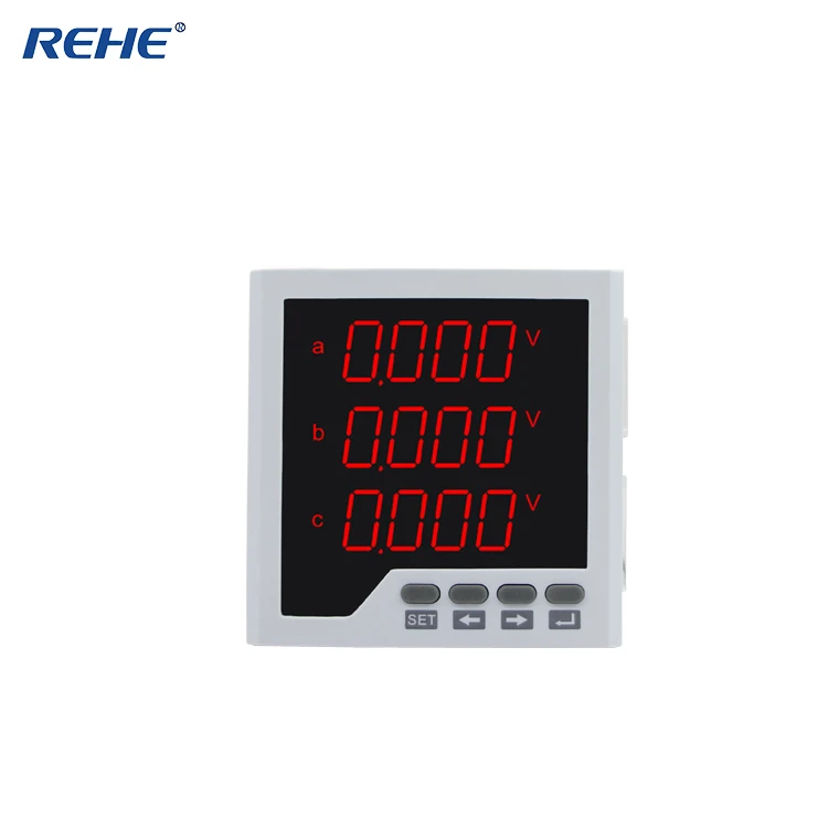 

REHE RH-3D3 96*96MM Three Phase Multi-function Monitoring Instrument Measuring Instrument