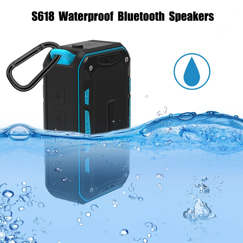 2018 New 6W Bluetooth font b Speaker b font Subwoofer font b Speaker b font Built