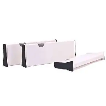 

OUNONA 4Pcs Creative Retractable Drawer Divider Multi-Purpose Adjustable Drawers Partition Board for Home and Kitchen