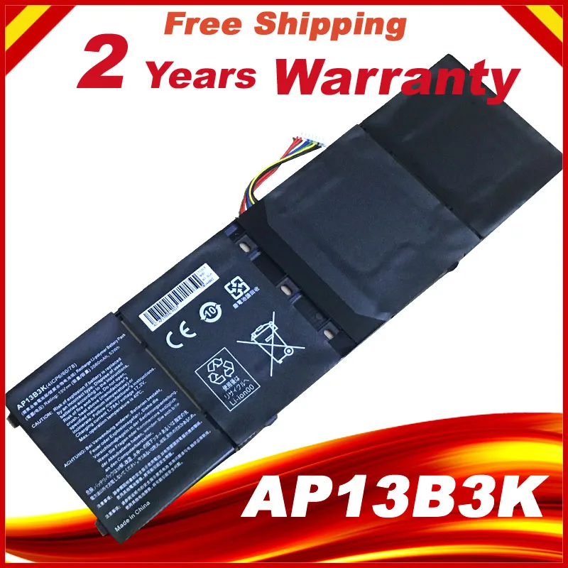 15V 3560 мА/ч, AP13B3K AP13B8K батарея для acer Aspire V5-573G V7-582PG V5-472 V5-452PG