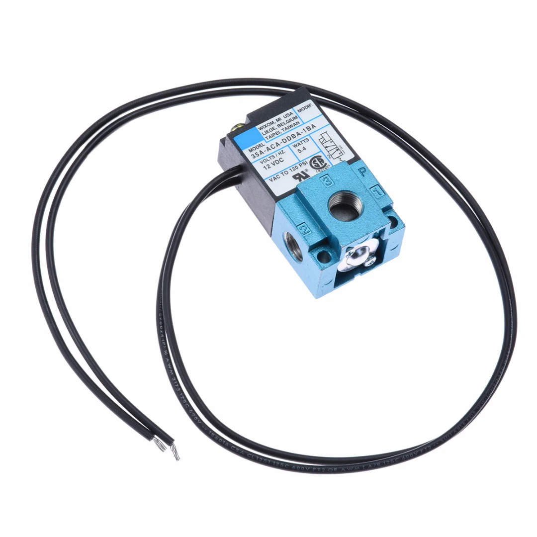 

High Quality DC12V Solenoid Valve Pneumatic Parts 35A-ACA-DDBA-1BA Electronic Boost Control Solenoid Valve Mayitr