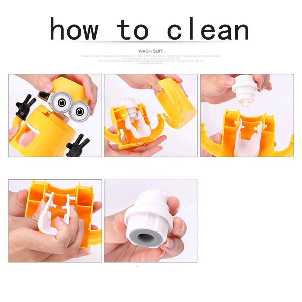Dropshipping Minion Automatic toothpaste dispenser Toothbrush Holder Products Creative bathroom accessories Toothpaste Squeezer