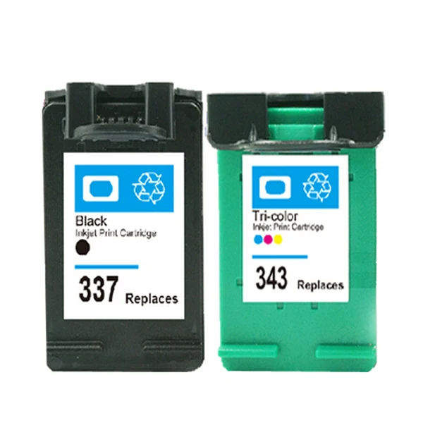 Einkshop cartuchos de tinta compatibles con hp 337, 343, hp Photosmart  C4180, C4190, D5160, 5940, 6940, 6980, D4160, 6310, 6315, 2570|ink  cartridge|compatible ink cartridgereplacement cartridge - AliExpress