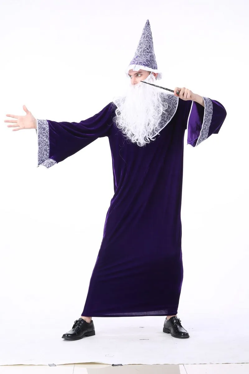2019 Halloween Lord Of The Rings Gandalf Wizard Men Fancy Outfit Cosplay Costume