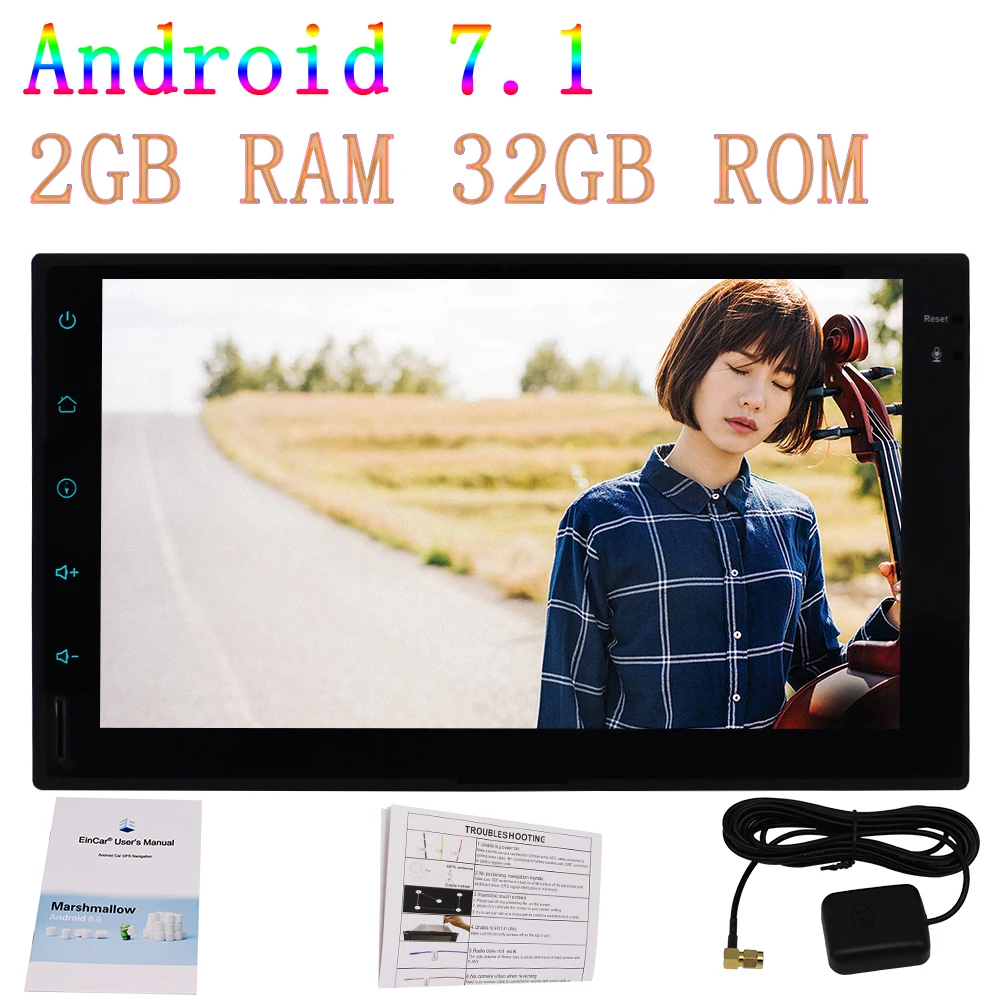 Flash Deal Universal Double Din Android7.1 OS Octa Core CPU 2GB RAM 32GB ROM In-Dash Capacitive Touch Screen GPS Car Radio Stereo Bluetooth 4 Flash Deal Universal Double Din Android7.1 OS Octa Core CPU 2GB RAM 32GB ROM In-Dash Capacitive Touch Screen GPS Car Radio Stereo Bluetooth 4