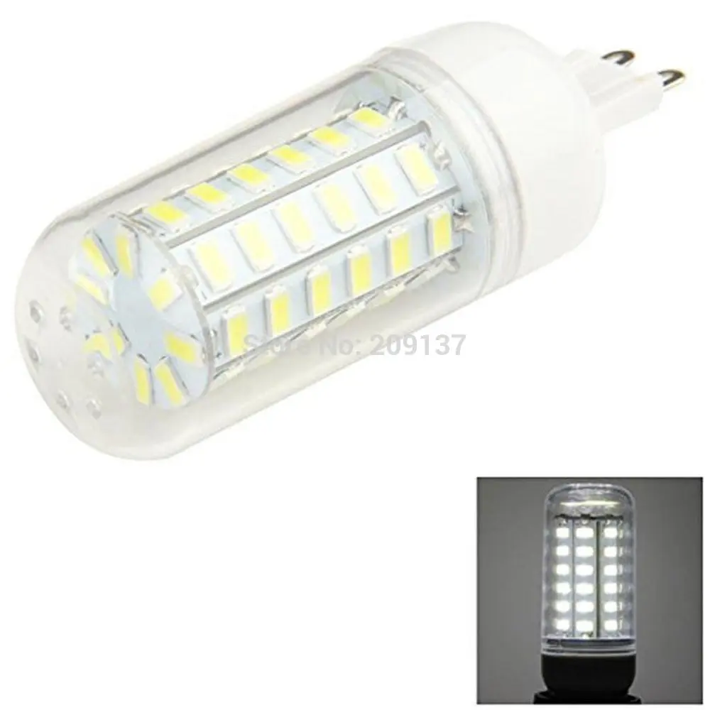 50 шт. SMD5730/5630 18 Вт E27 G9 E14 56LED 1500lm 360 градусов Светодиодная лампа 220 В высокое световой эффективности Бесплатная доставка