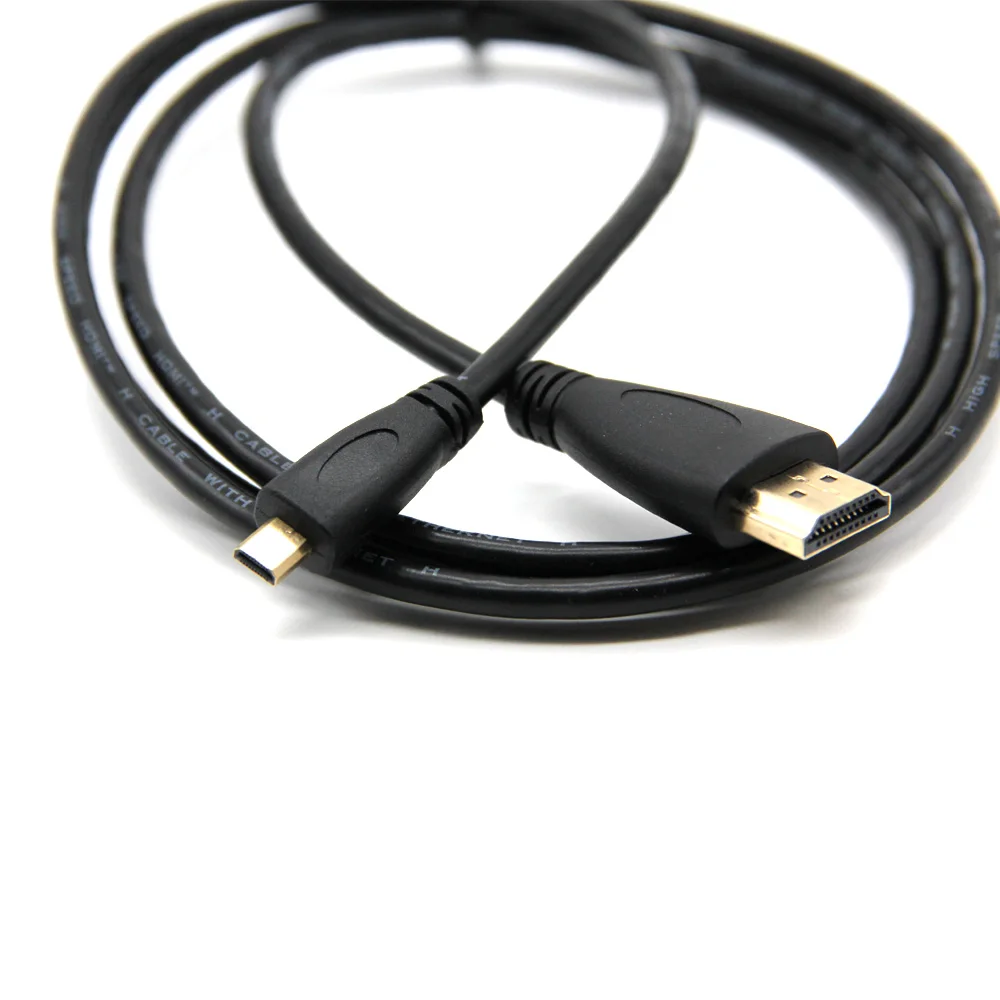 

High Quality Micro HDMI to HDMI Cable 1080P HDTV Adapter For HTC LG Sony For Samsung Galaxy Note 3