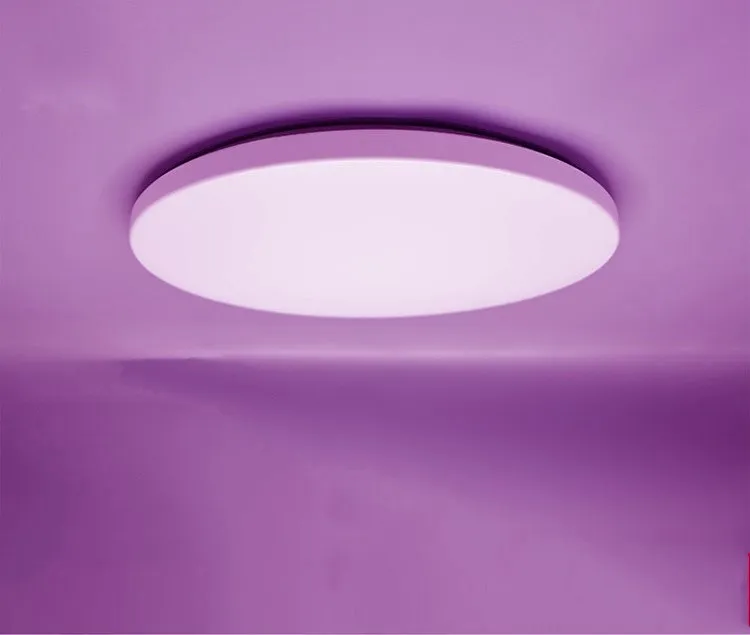 Современный светодиодный потолочный светильник с пультом дистанционного управления 2,4G RF, светодиодный светильник с регулируемой яркостью, меняющий цвет, для гостиной, спальни, AC165-245v