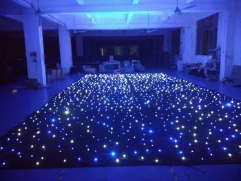 

3x6m led star curtain for stage home party backdrop ceiling decorations