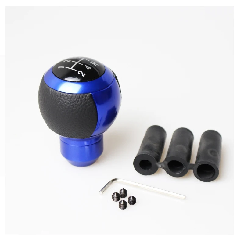 

Hsanzeo 2018 Manual Transmission gear shift knob manual gear head modified for Peugeot 106 107 206 306 307 406 407 C2 C4