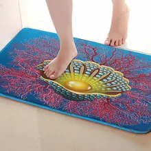 Стиль раковины коврик для ванной комнаты, смешной Противоскользящий коврик для ванной, занавески для душа s аксессуары, соответствующие вашей душевой занавеске