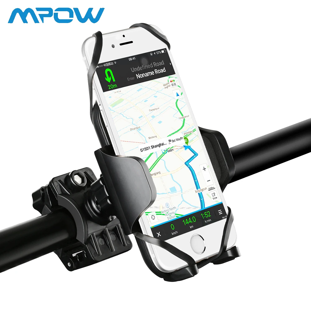 

Mpow Bike Phone Mount Holder 360 Rotation adjustable Universal Smartphone Bicycle Holder for 4-5.7inch Phone GPS Device