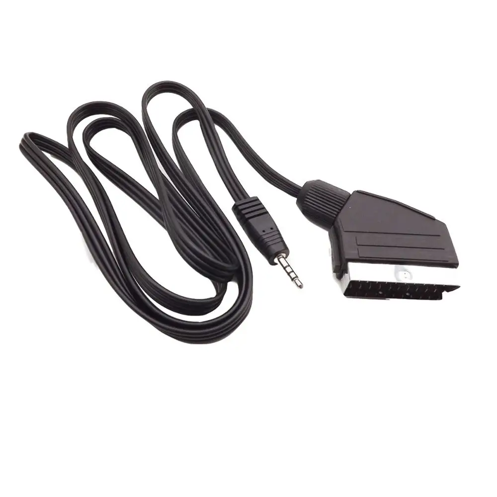 Кабель Scart 21 штырьковый штекер для штекера 3 5 мм стерео разъем телевизора Full HD