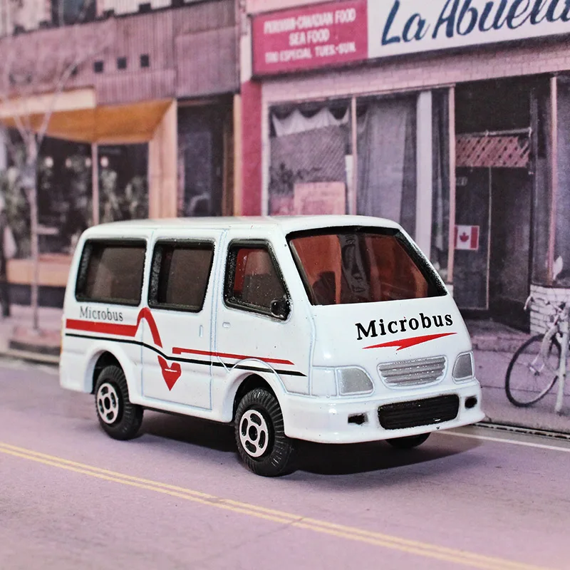 

AL 1:64 Alloy car model Diecast Private household van Portable and compact model kids toys Give your child the best gift