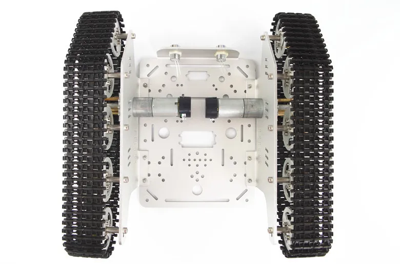 Р/У танки шасси автомобиля с подшипниками гусеничный Интеллектуальный курган трактор препятствий Caterpillar Wall-e DIY Kit игрушки
