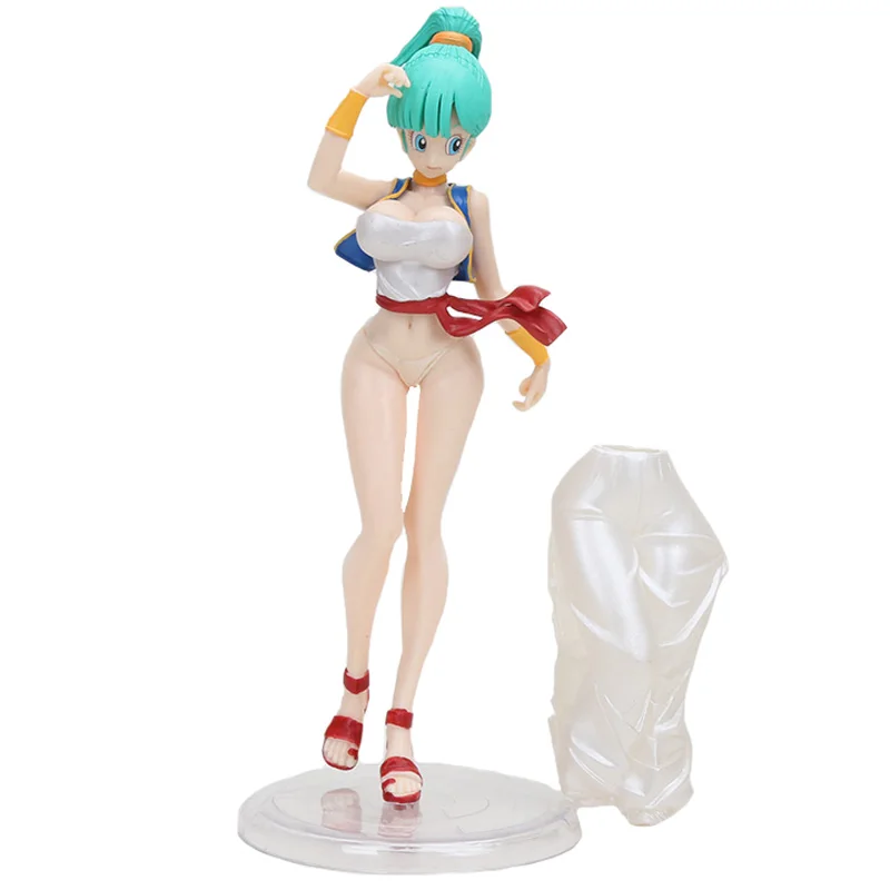 

20cm Anime Dragon Ball Z Bulma sexy Dancer Action Figure Dragon Ball Gals Bulma Buruma Arabian Ver Collection figures toys gift